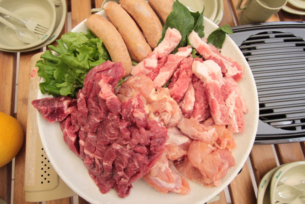 お肉セット付コース